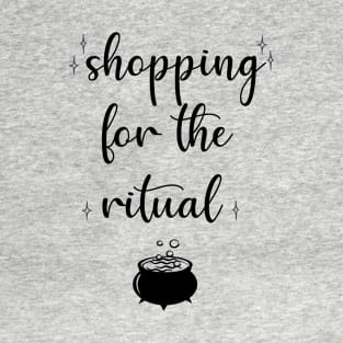 shopping for the ritual T-Shirt